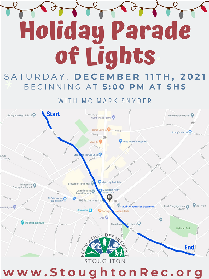 holiday parade route