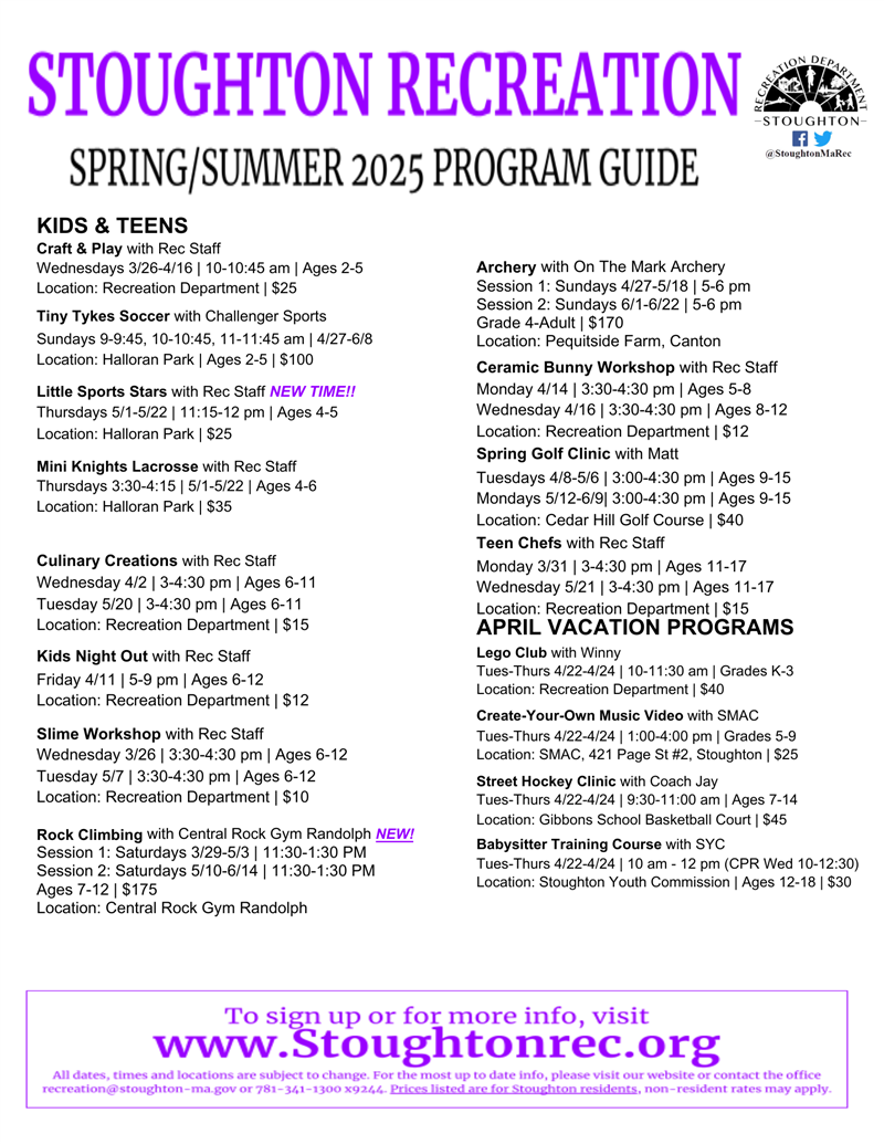 program guide